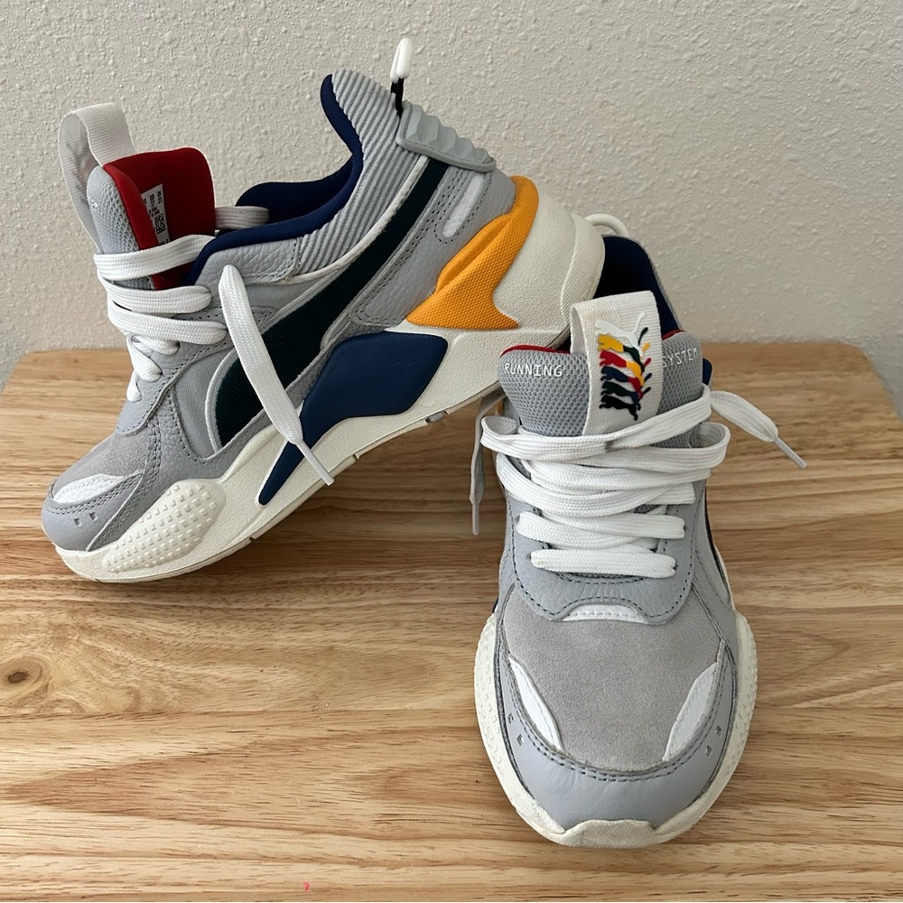 PUMA RS-X Kids Sneakers | Size 5 | Multi-Color Running System Shoes